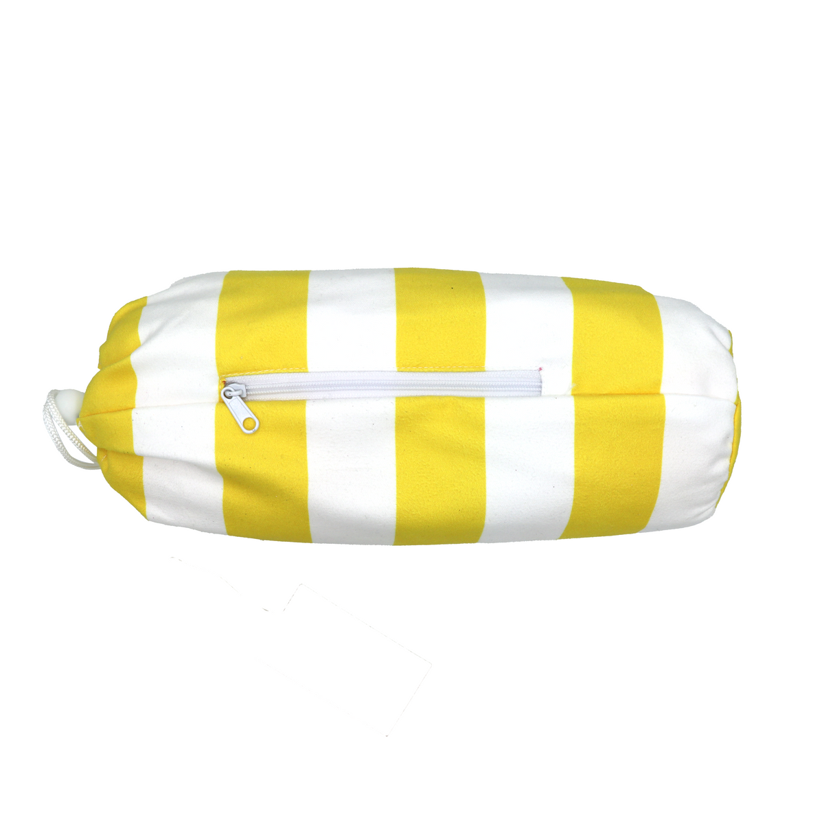 Serviette de plage Kima Etxola Jaune, pochette, autre vue