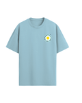 T-shirt Natif Original Daisy bleu, vue de face