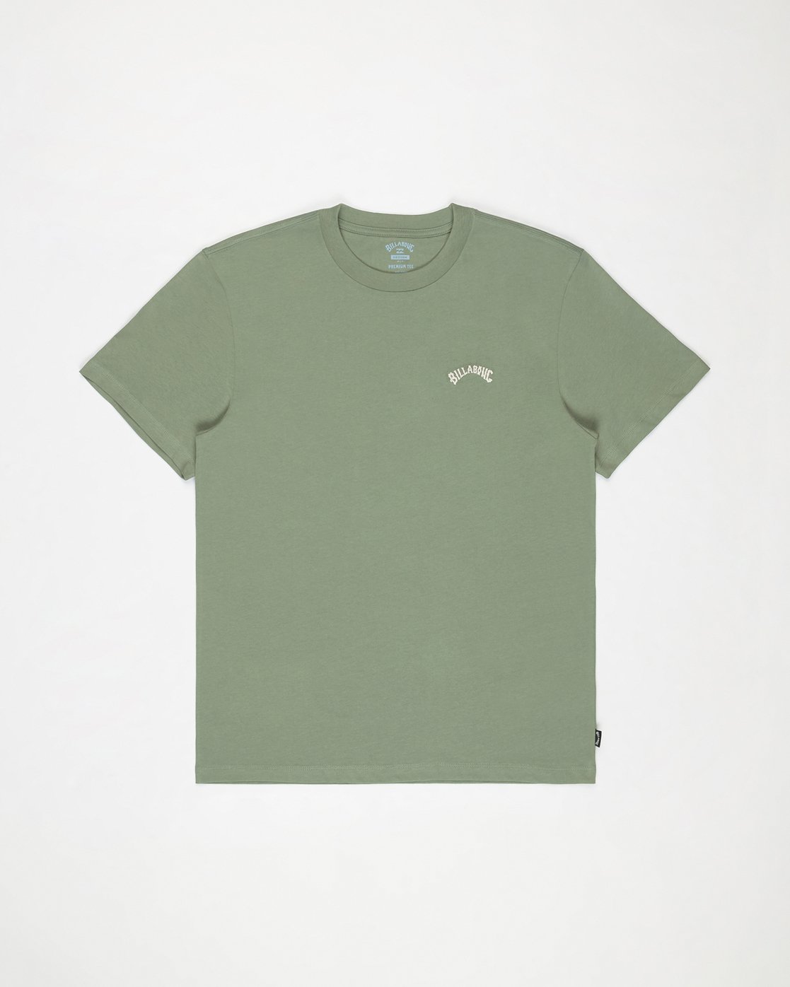 T-shirt Billabong Arch Crew vert d'eau, vue de face
