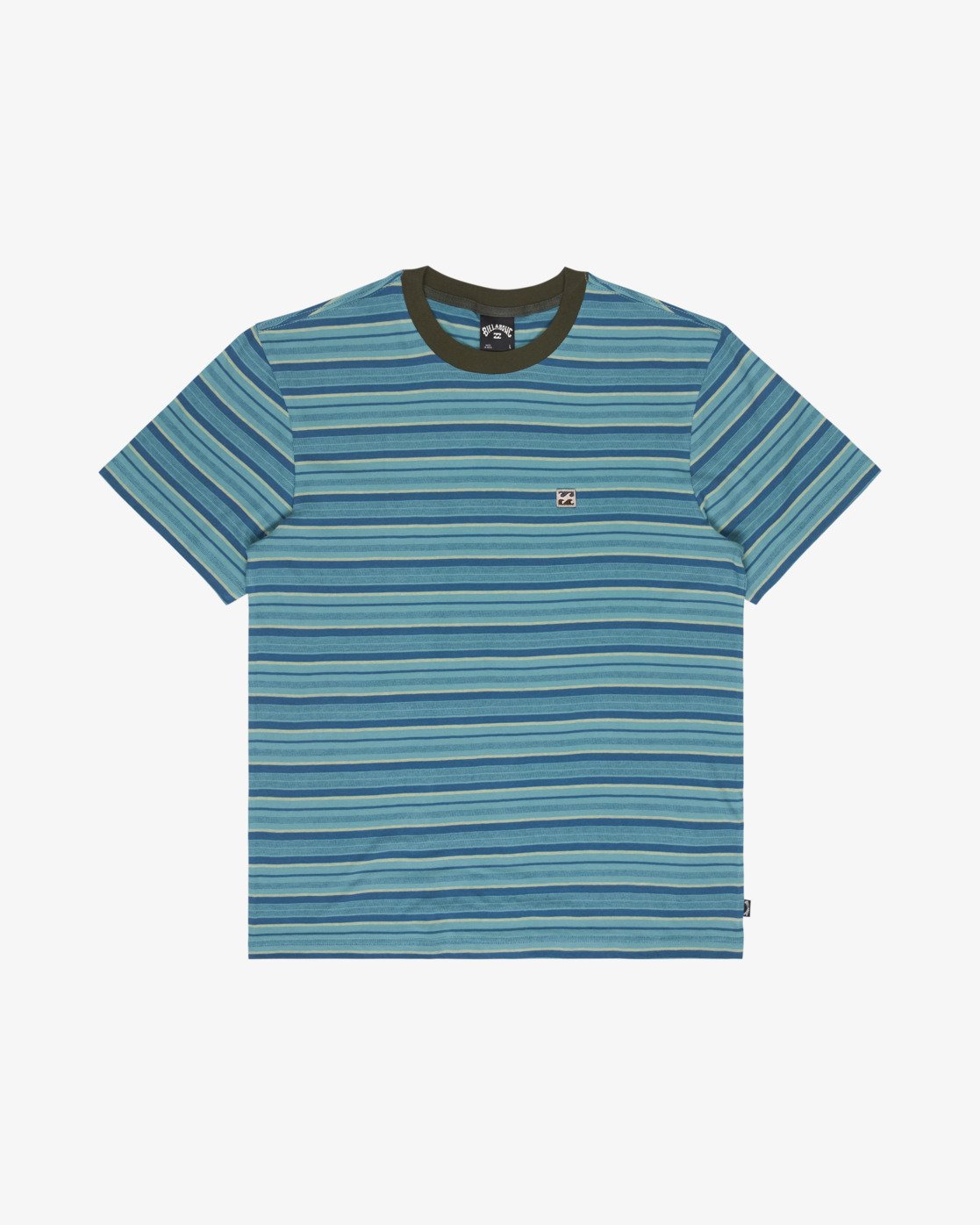 T-shirt Billabong Baxter bleu canard, vue de face