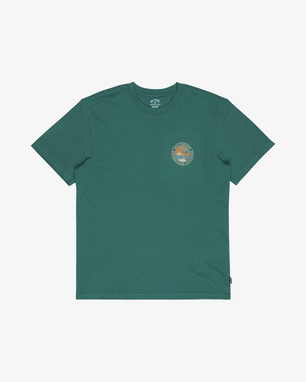 T-shirt Billabong Rockies vert pin, vue de face