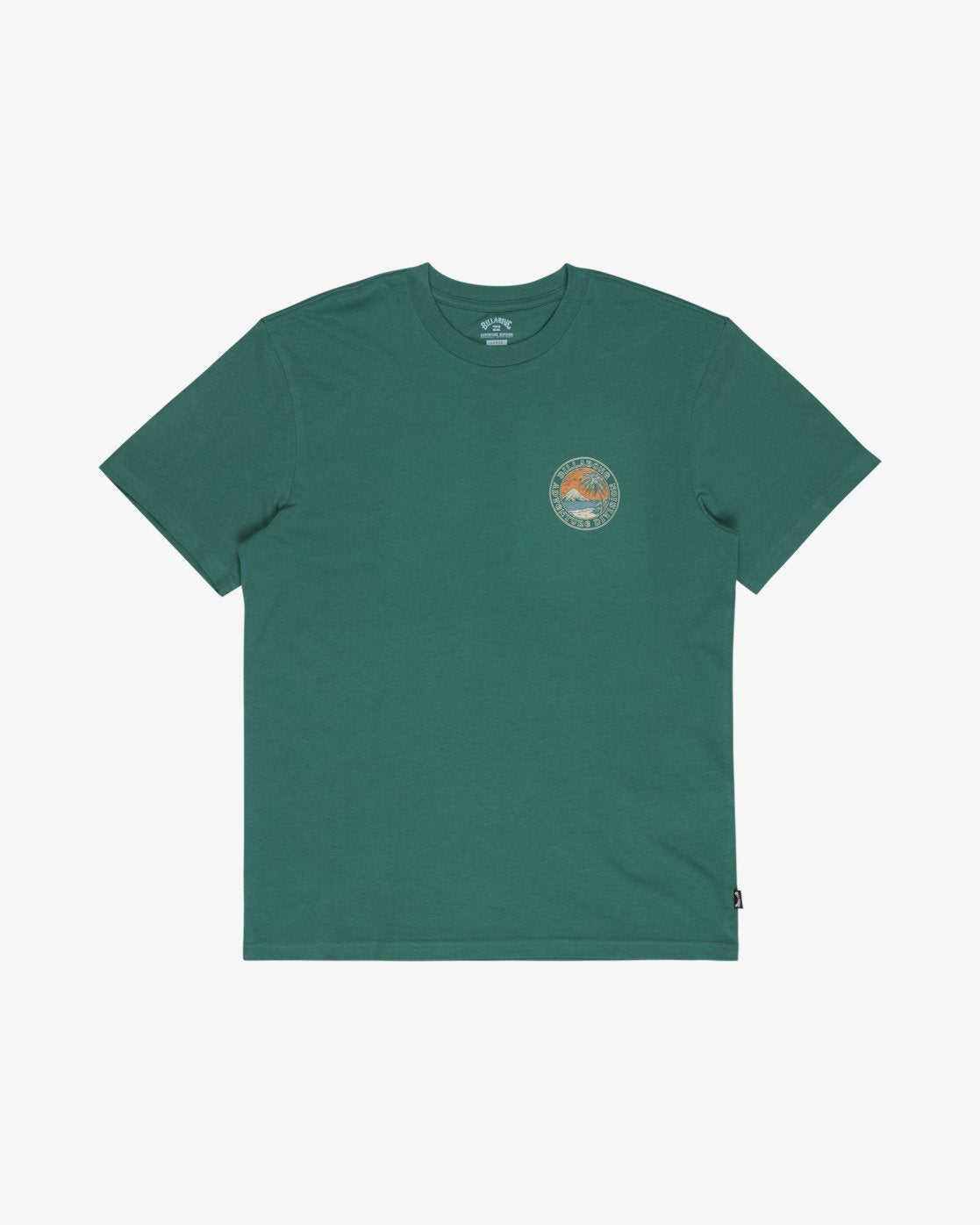 T-shirt Billabong Rockies vert pin, vue de face