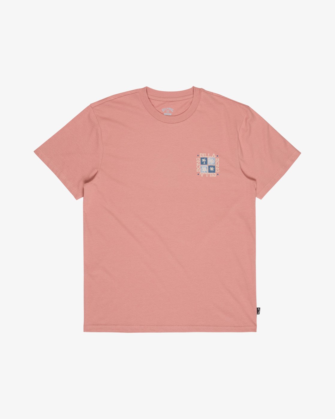 T-shirt Billabong Troppo rose cendré, vue de face