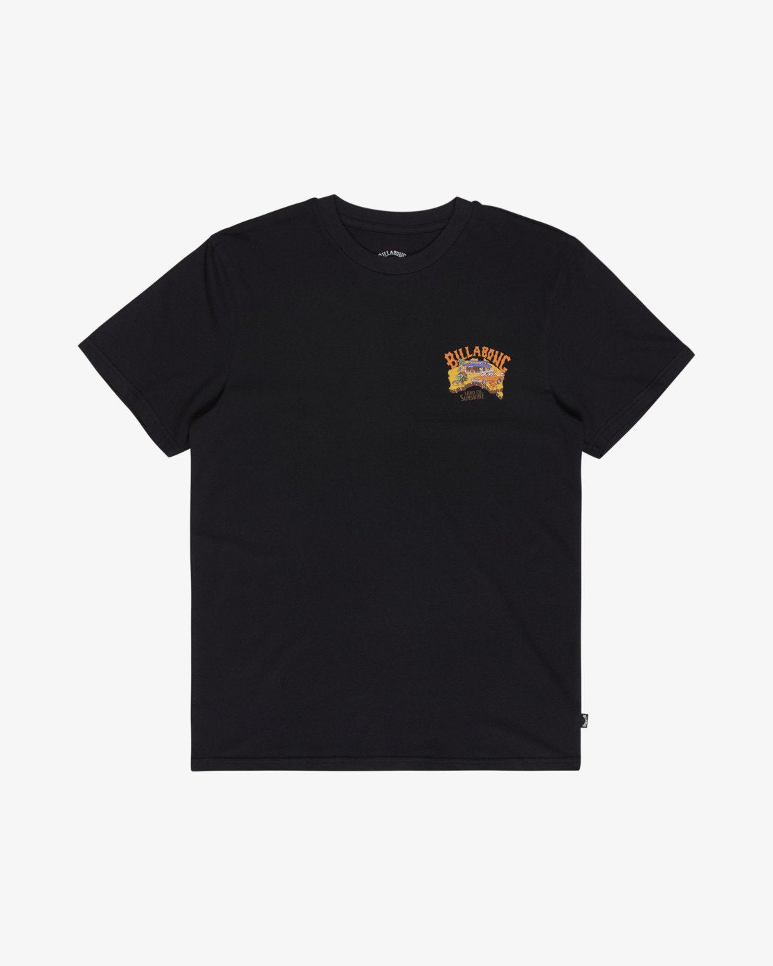 T-shirt Billabong Straya noir, vue de face