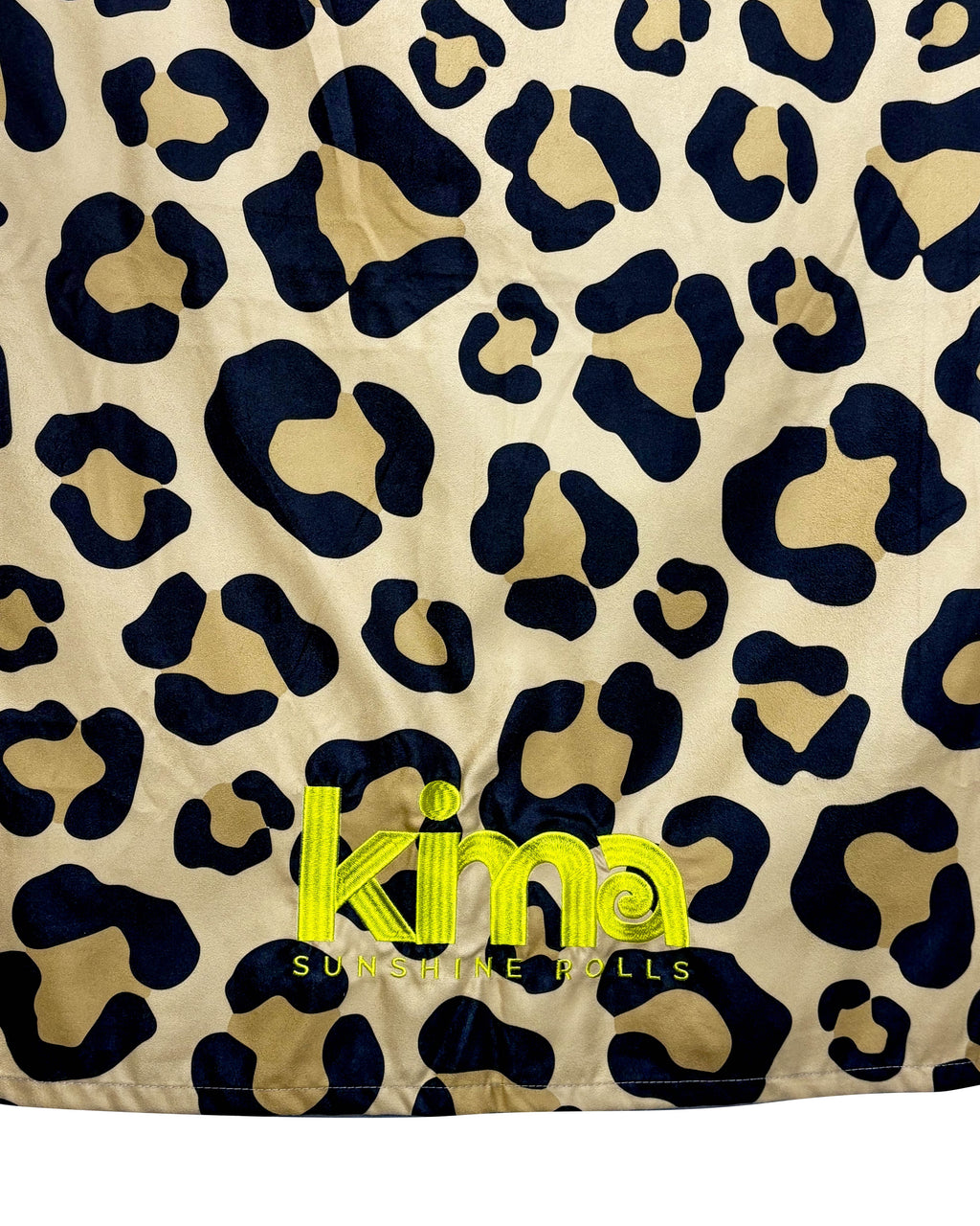 Serviette de plage Kima Léopard en situation