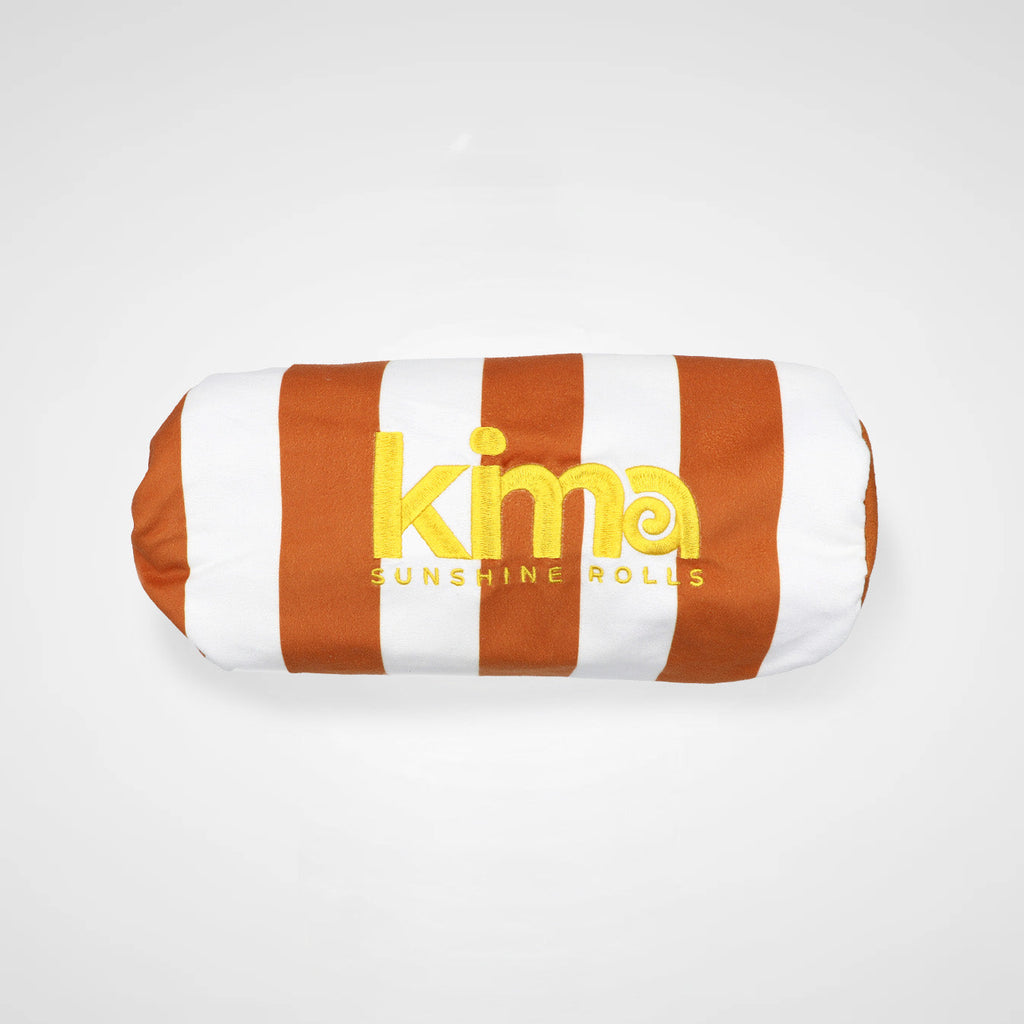 Serviette de plage Kima Etxola Terracotta, pochette zippée assortie