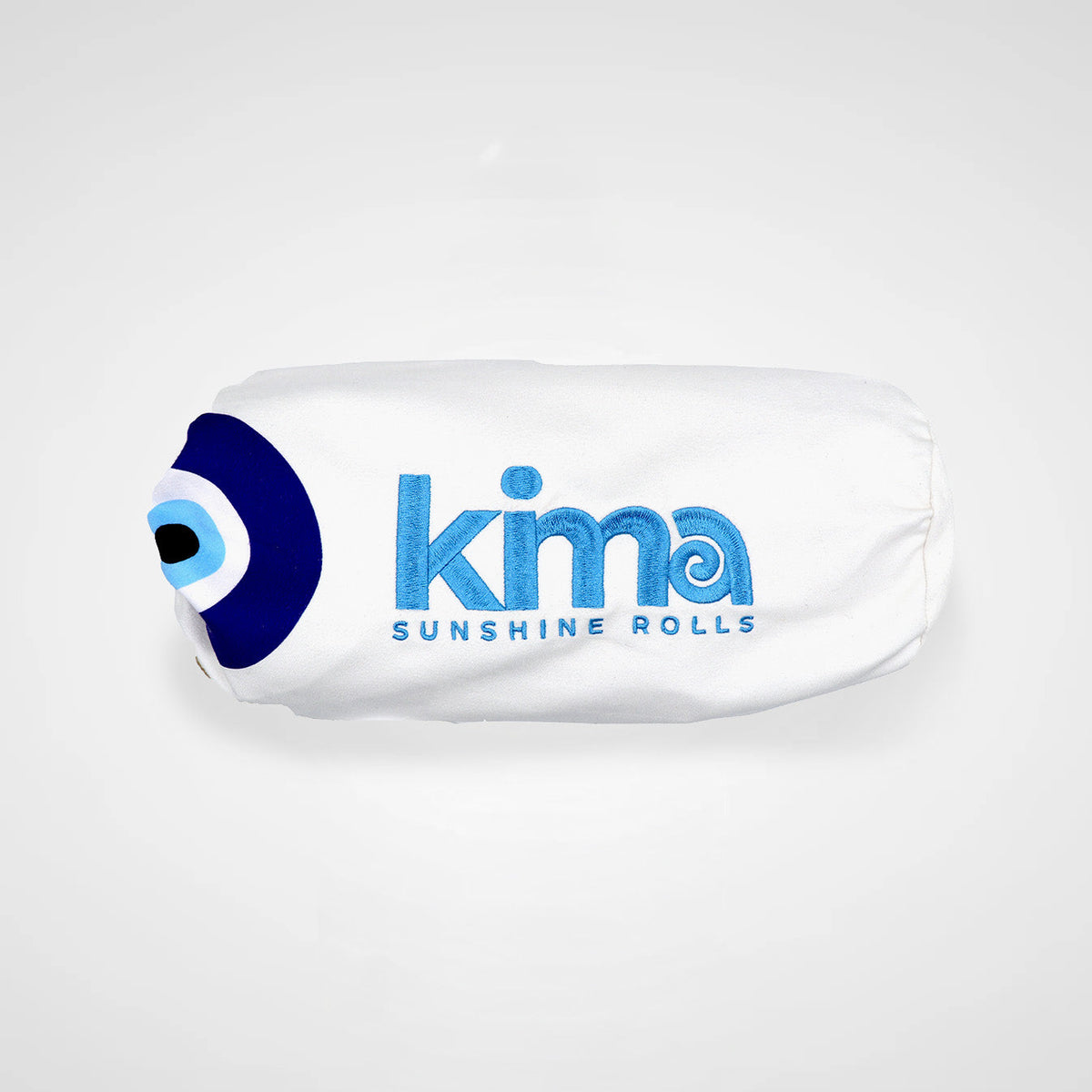 Serviette de plage Kima Œil Grec, pochette zippée assortie